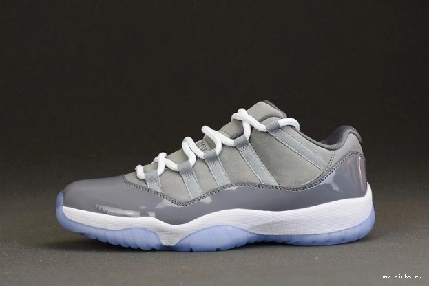 Rep Grey 11 Jordan Cool Air Low 528895-003 0604